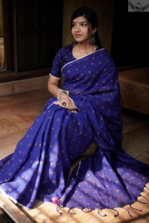 Shondhani | Block Printed Sharee